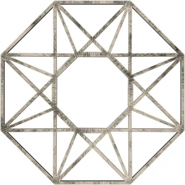 Guardian Architectural Grade PVC Pierced Ceiling Medallion, 28